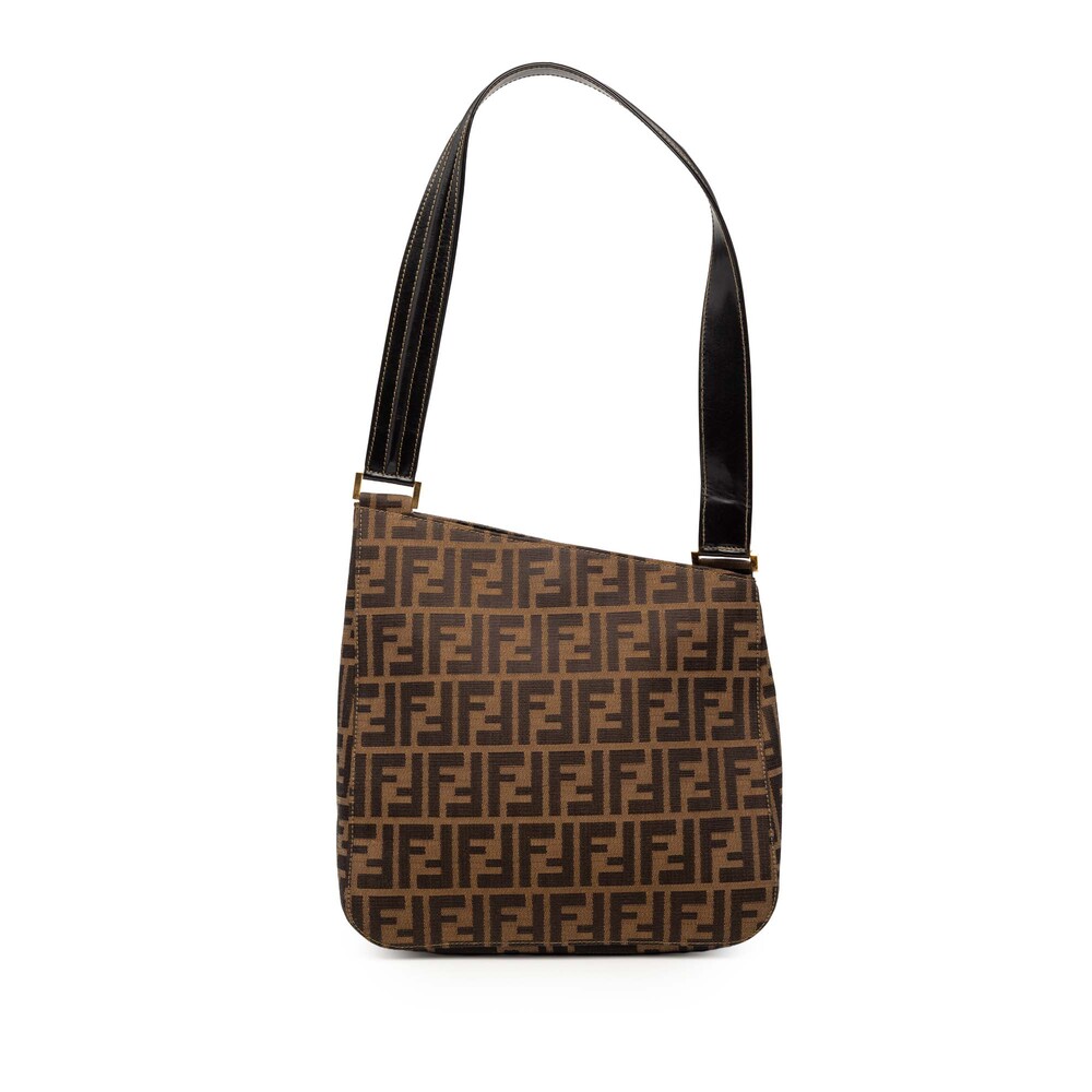 Fendi Vintage Shoulder Bag Zucca Canvas #260374F10B